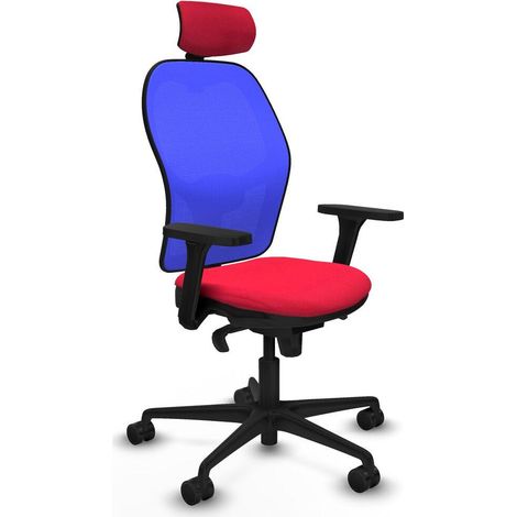piqueras-y-crespo Silla de oficina moderna roja cómoda