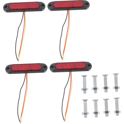 4ensembles Led Clignotants De Remorque Feux Arrière Et (1/5)