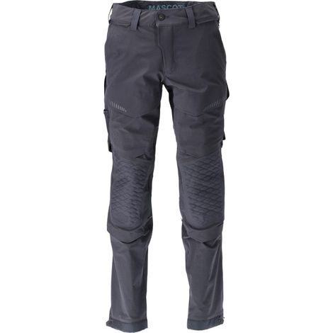 Pantaloni con tasche per ginocchiere MASCOT Ultimate - Leggeri e idrorepellenti - 22279-605-Navy blue-54