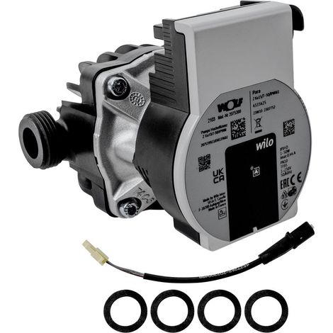 Wolf Pumpenset Schicht-Ladepumpe G1 130mm, aus Kunststoff, für TS-160, 8909170