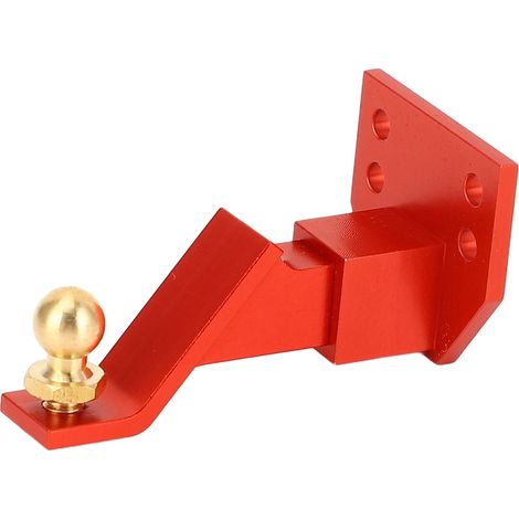 Attelage de remorque pour voiture RC, crochet à tête sphérique de 4,5 mm, entraxe de 13 mm, en alliage pour crawler RC 1/10 (1/5)