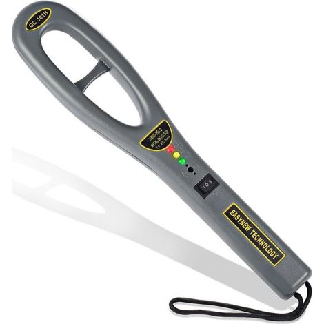 Détecteur de métaux portable haute sensibilité, idéal pour les occasions importantes, le métro et les parcs. (1/4)