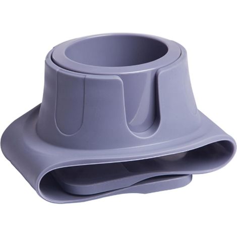 Porte-gobelet canapé en silicone - Support verre anti-fuite pour accoudoir, compatible tasses, flacons de bière, canettes et verres à vin, idéal chambre et bureau, gris (1/5)