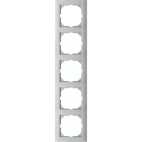 Merten M-Pure Aluminiumrahmen für Schalter und Steckdosen (1/2)