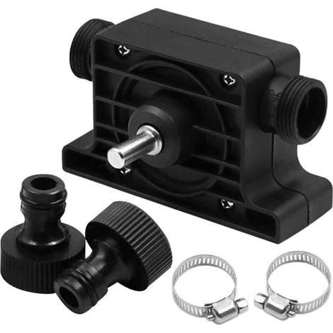 Pompe Sur Perceuse - Pour Eau Et Huile Légère - Usage Domestique Et Professionnel - 1 Pièce (1/5)