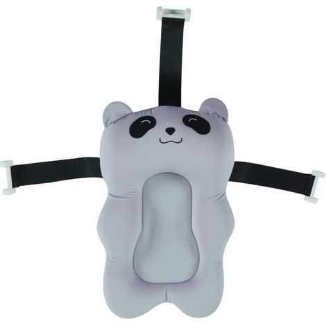 TINÉO - Coussin De Bain Bébé, Siege de Bain Bébé, Systeme d'Attache Universel, Accroche Pour Séchage Rapide, 0-6 mois (1/5)
