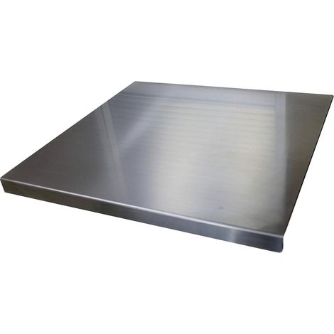 Tagliere Spianatoia per Alimenti 49,5x59 cm in Acciaio Inox Rocila (1/3)