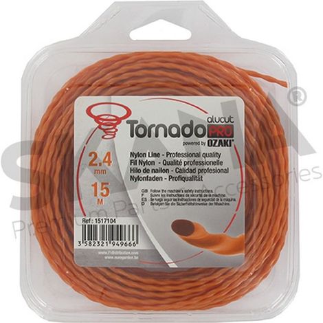 FILO TAGLIABORDI TWISTATO 2,4MM RIF 1517104 COMPATIBILE TORNADO