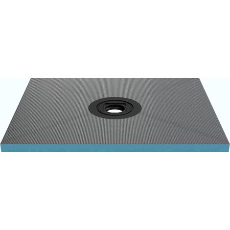 Mai & Mai Receveur de Douche à Carreler XPS 80x100cm Recoupable sur Mesure pour Douche
