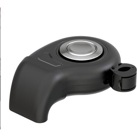 3-in-1-Autoheizung (Schwarz), 12 V, 120 W, verstellbarer Heizlüfter, tragbare Sitzheizung, elektrische Heizung, Kühlventilator (1/5)