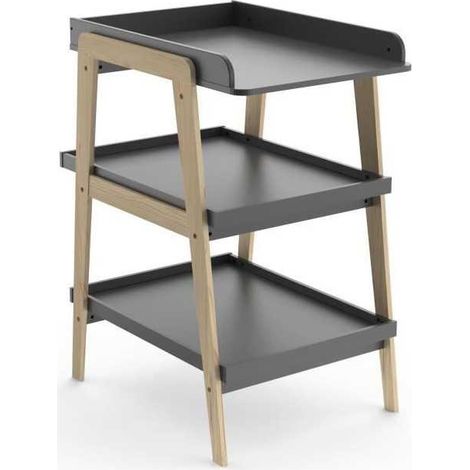 Demeyere TSUGA Wickeltisch grau graphite robust (1/2)