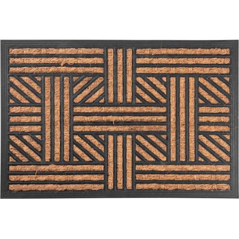 Fußmatte MagicHome RBP 104, für die Tür, Matt, 40x60 cm, Gummi/Panama (1/3)