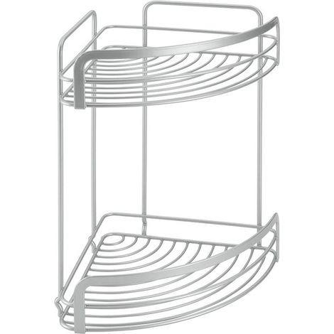 Metaltex Viva / 404816039 tagère de coin pour douche 2 étages Polytherm Import Allemagne (1/5)