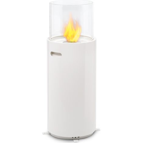 Blumfeldt – Cheminée bioéthanol portable – Combustion 5 heures – Inodore et sans fumée – Design moderne pour intérieur et extérieur