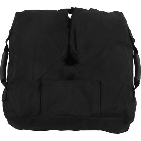 Sac de lestage pour pied de parapluie, bonne stabilité, imperméable, grande ouverture, support de base pour parapluie, terrasse, extérieur, camping (1/5)