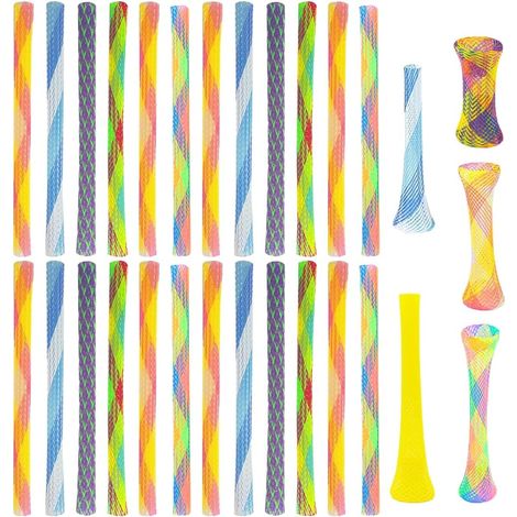 Jouet Interactif à Ressort Coloré pour Chat d'Intérieur - Tube de Jeu Drôle pour Chaton - 20 Pièces (1/5)