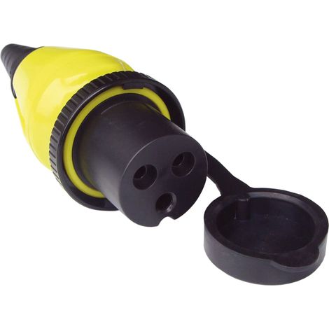 Fiche (2p/3w) pour prise d'alimentation 32A Victron (250V / 32A)
