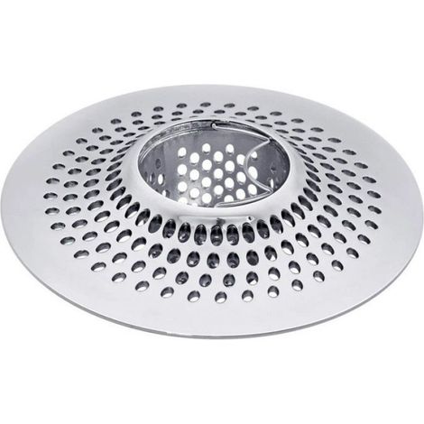 Filtre de bonde en acier inoxydable - - Collecteur de cheveux amovible - Installation facile - Nettoyage rapide (1/5)