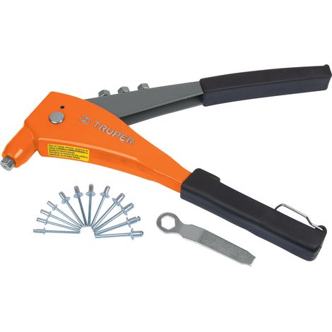 Remachadora profesional con remaches - 25 cm
