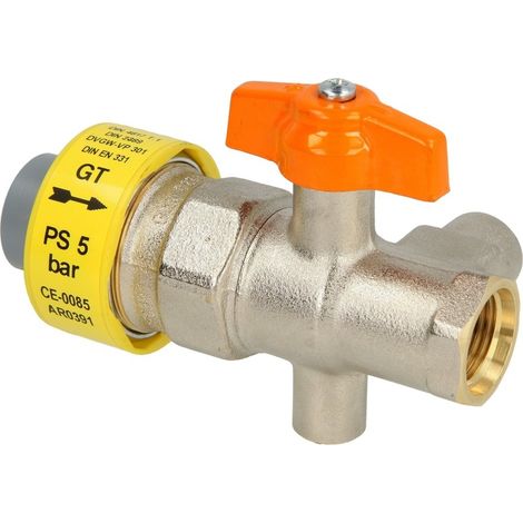 GOK Dispositif d'arrêt principal therm. 1/2 i x 1/2i, PN 5, DN 15, 02722-40