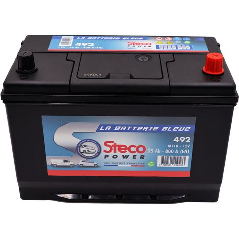 Batterie 12V 95Ah 800A 303x175x227 stecopower - 492