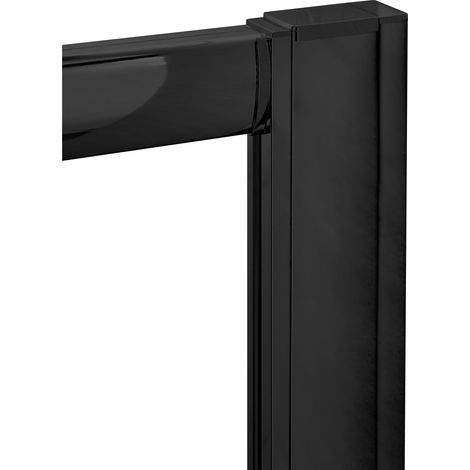 Wetroom Shower Screen Accessories Profile Extension Kit, 1850mm - Durable Black Finish for Modern Bathrooms by Balterley