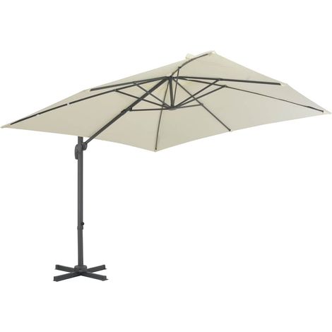 Maison Exclusive - Ampelschirm mit Aluminiummast 300 x 300 cm San