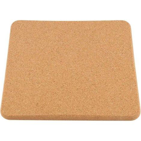 Coussin en LièGe Carré éPais Haute Densité pour Plats Chauds, Sous-Verre Multifonction RéSistant à la Chaleur de 8 Pouces, Coussins Chauds