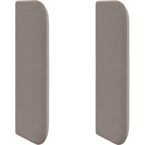 Maison Exclusive - Kopfteil Ohr Taupe 40,5 x 40,5 x 4 cm Stoff