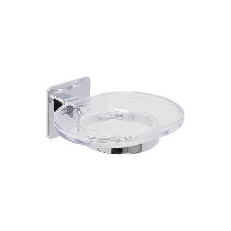 PORTA SAPONE MOD. COLD WIND Misura: Cromo cm 12 x h.5,3 x 11,3