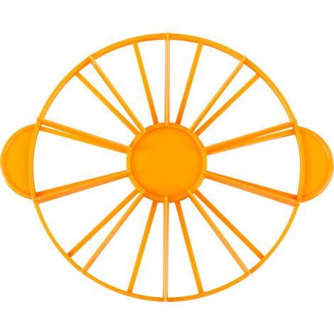 Diviseur gâteau 10 à 12 parts plastique orange (1/5)