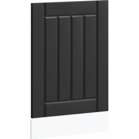 Maison Exclusive - Pannello Lavastoviglie Lucca Nero in Legno Multistrato