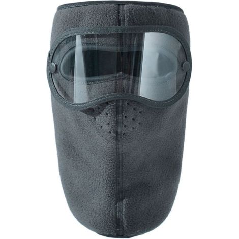 écharpe-masque tout-en-un coupe-vent et respirant pour extérieur - Chaud, anti-poussière, unisexe, modèle épaissi - (1/5)