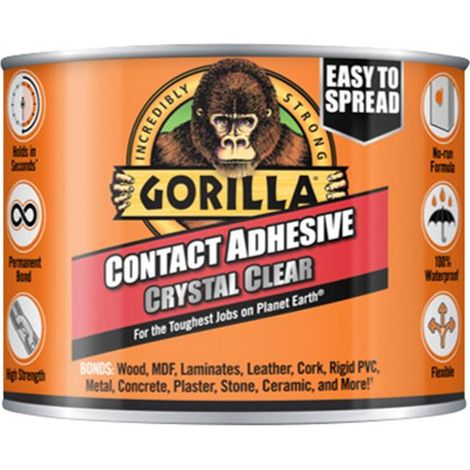 Gorilla Glue 2144101 Gorilla Contact Adhesive Tin 200ml GRGGGCL200