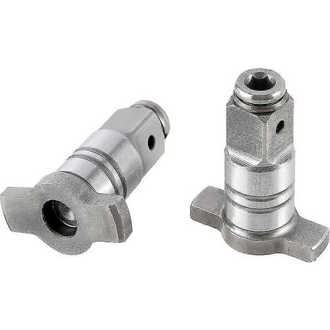 Ensemble enclume pour visseuse à percussion compatible avec boîtier de tête de perceuse, entraînement carré 1/2 pouce vers hexagone 1/4 pouce F (1/5)