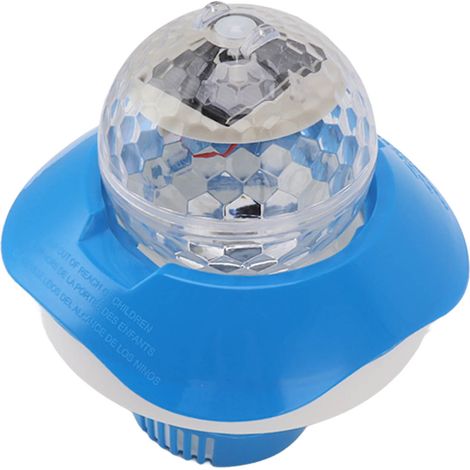 Distributeur solaire flottant et évolutif de comprimés chimiques pour spas, parcs aquatiques et aquariums (1/5)