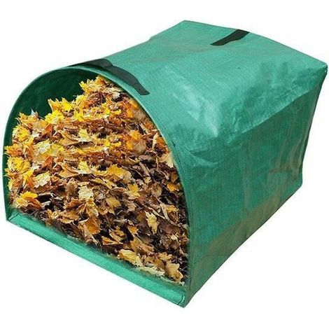 royaluxe - Sac de jardin, sac de déchets de jardin réutilisable de 53 gallons, type vert propreté (1/4)