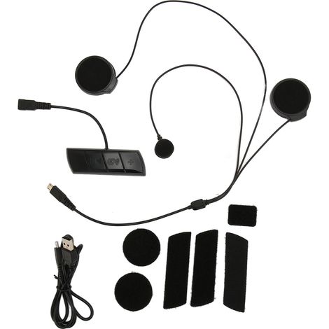 Wasserdichter Bluetooth 5.0 Motorradhelm mit Gegensprechanlage, GPS-Navigation, Freisprechfunktion und Stereomusik