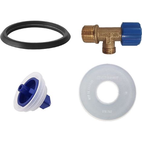 Kit guarnizioni per riparazione nuove cassette WC Geberit + Rubinetto Arresto (1/4)