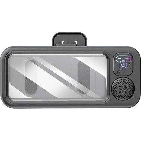 Support de téléphone pour douche, support de téléphone rotatif à 360 degrés, support de téléphone portable pour salle de bain, voyage, appartement (1/5)