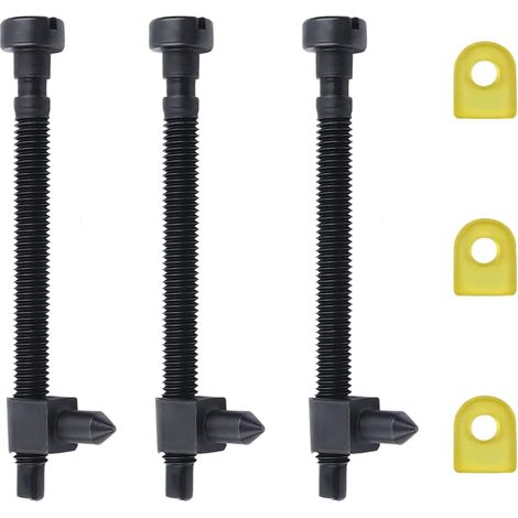 3 pezzi/lotto viti di regolazione del tendicatena per motoseghe HUSQVARNA 61 66 266 268