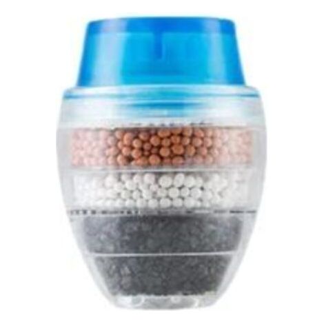 Mini filtre de purification d'eau de robinet, purificateur d'eau chaude en fibre de carbone, adapté au nettoyage, à la cuisine domestique (1/5)