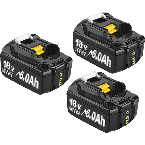 Wiederaufladbarer Akku, 6000 mAh Kapazität, kompatibel mit vielen Modellen (1/2)