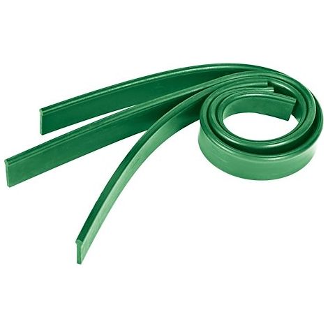 Caoutchouc vert pour raclette à vitres 35 cm – Lot de 10 – Glisse exceptionnelle pour résultats sans traces – Compatible Ergotec – Unger