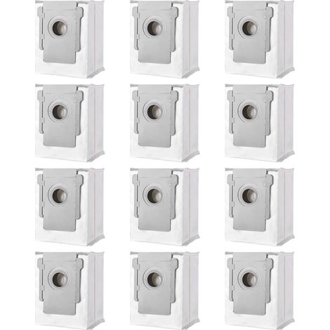 Ensemble de pièces de rechange pour iRobot Roomba i3+ i6+ i7+ S9+ J9+ j7+ Pièces de rechange pour robot - 12 pièces
