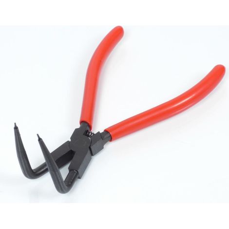 Pince à clips circlips intérieur 10 à 34mm Buzzetti embout long
