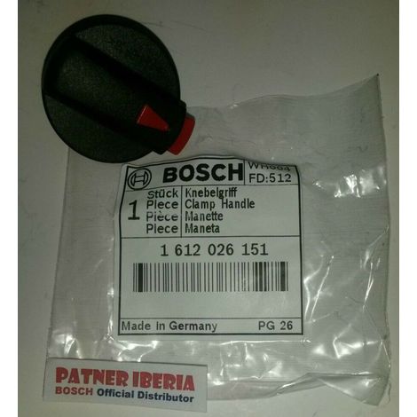 Pièce de rechange d’origine BOSCH 1612026151  Poignée de serrage