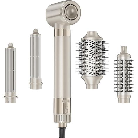 Air Styler 5 in 1 Hair Dryer with Oval Blower Brush Auto Curler, Volumizing Brush, Smoothing, Curls, Quick Dry, Anti-Frizz, Accessories Storage Kit (1/5)