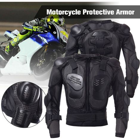 Veste d'équitation de moto complète, armure, Protection de la colonne vertébrale, des épaules et de la poitrine (1/5)