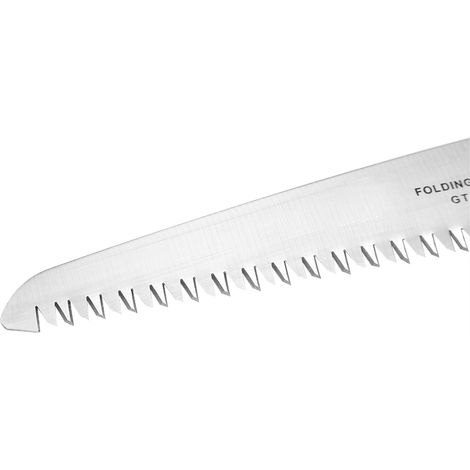 Scie à main pliante portable pratique de 235 mm pour l'élagage et la taille des arbres fruitiers et des vergers (1/5)